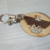 Eagle - Handmade Cross Stitch Keychain