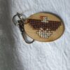 Eagle - Handmade Cross Stitch Keychain