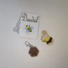 Honey Bee Keychain - DIY Cross Stitch Kit