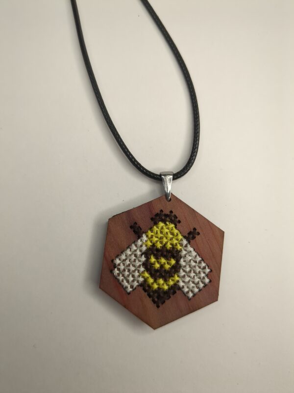 Honey Bee Pendant Necklace