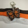 Butterfly - Handmade Cross Stitch Keychain